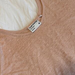 Frank & Oak Peach Tank Top